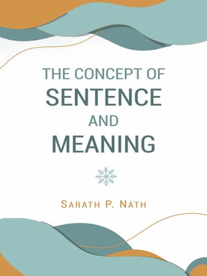 cover image of The Concept of Sentence and Meaning